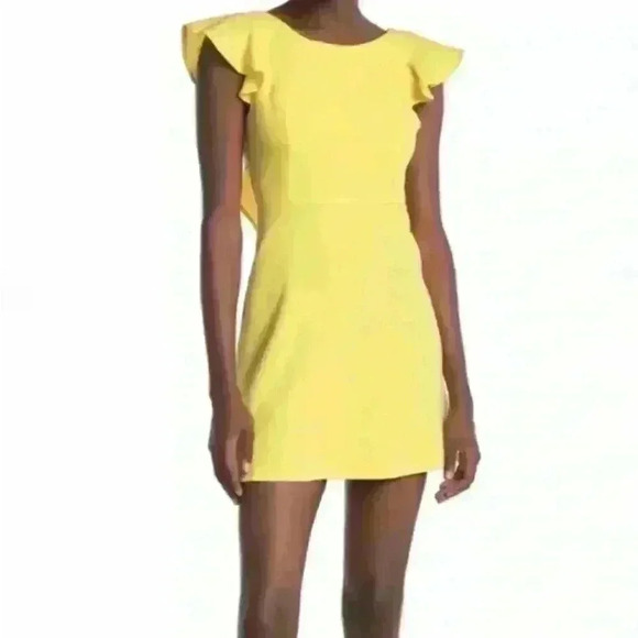 {not for sale NWT} BCBGeneration Lemonade Ruffle dress - Picture 2 of 7